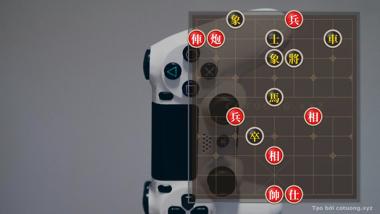 Thế cờ: The 'Red Cannon on File 8' Trap - The Secret of the Black Chariot on File 8 in a Level 1/10 Xiangqi Formation — Cờ Tướng Online
