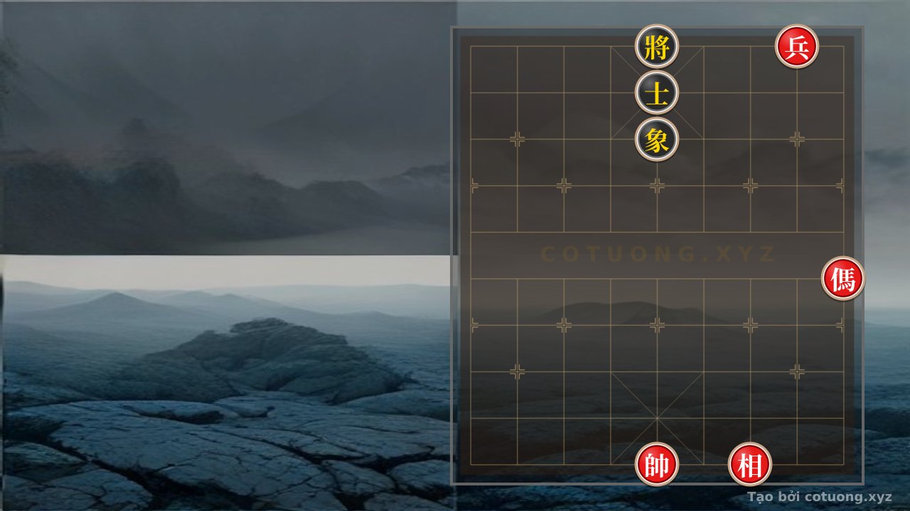 Thế cờ: Red General: The 'Horse Straight Attack' Strategy Wins in 5 Moves — Cờ Tướng Online