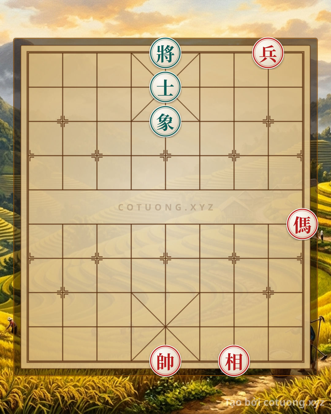 Challenge: Red General: The 'Horse Straight Attack' Strategy Wins in 5 Moves - Can you solve it?