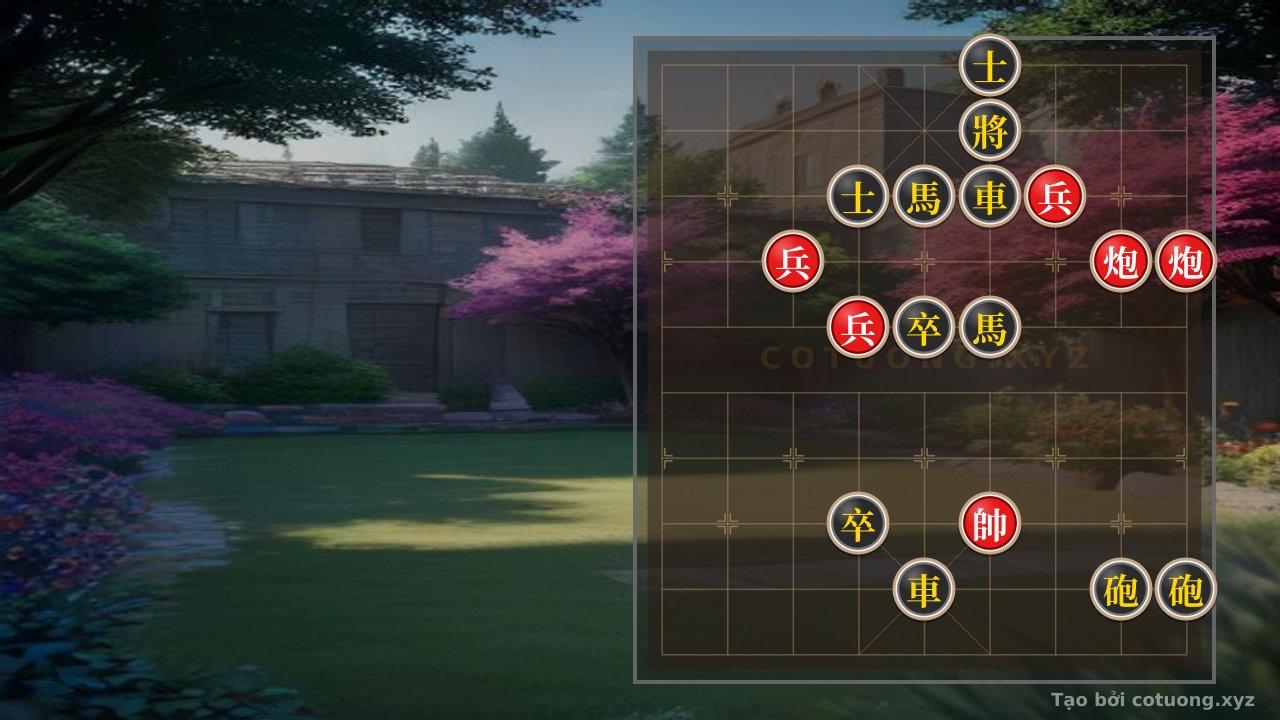 Thế cờ: Xiangqi Mastery: 2 Red Cannons 3 Pawns vs. 2 Chariots 2 Cannons 2 Horses 2 Pawns 2 Advisors - Lightning Speed Tactical Strike — Cờ Tướng Online