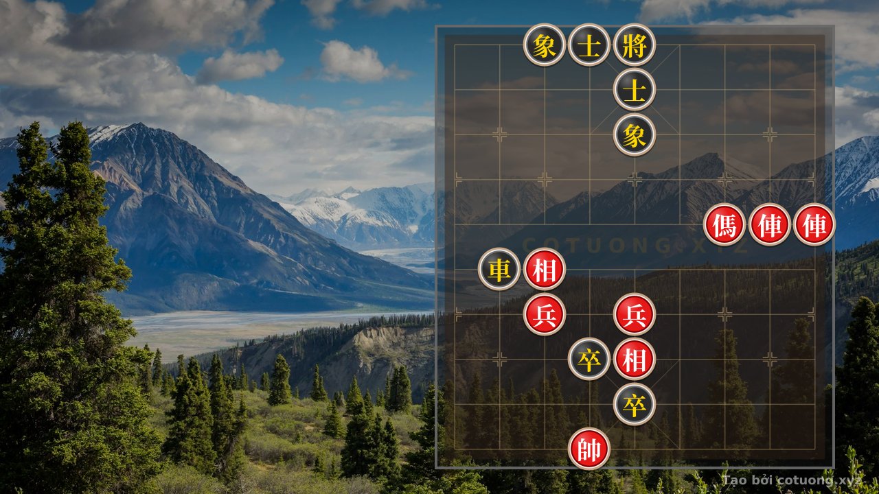 Thế cờ: Xiangqi: Red's Strategy Against the Black Chariot - Mastering the 1/10 Opening — Cờ Tướng Online