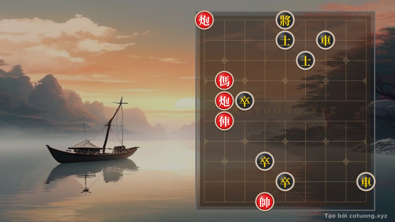 Thế cờ: The Deadly Trap in Xiangqi: Red Cannon at 9 and the Mystical Moves — Cờ Tướng Online