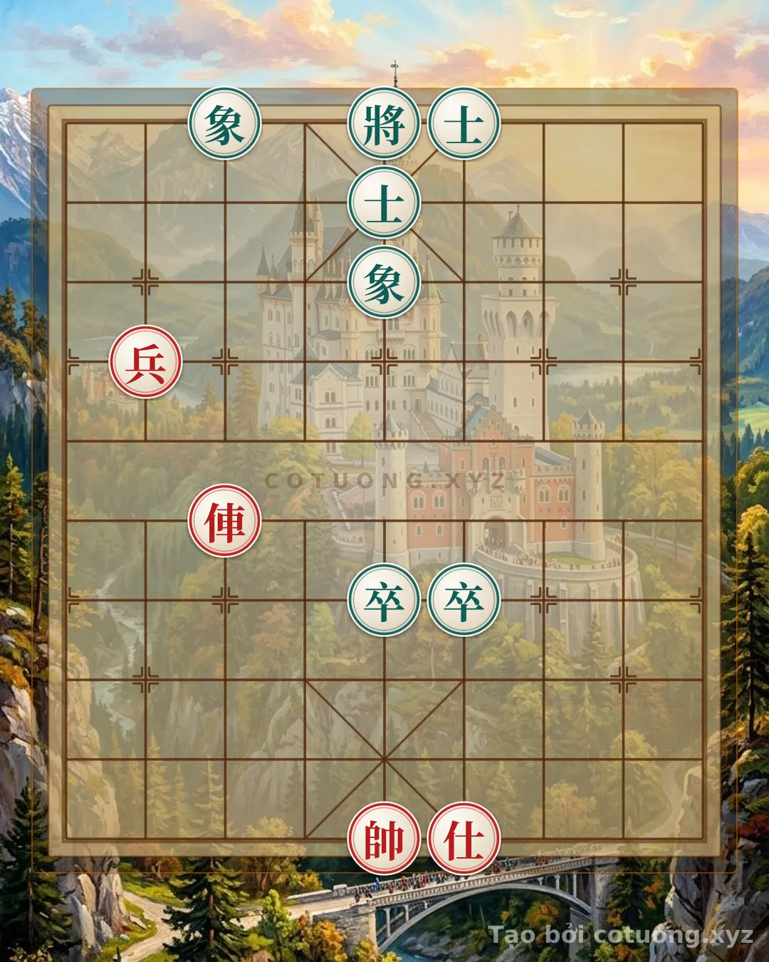 Thử Thách: Bí ẩn thế cờ Tướng: Xe Đỏ đâm thọc, Tượng Đen lộ mặt - Ai sẽ xoay chuyển cục diện? - Bạn có thể giải được?