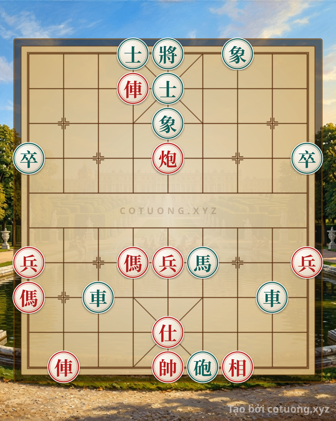 Challenge: Xiangqi: Red Chariot Escapes from the Siege, Black Cannon is Stuck but Still Has a Way Out - Can you solve it?