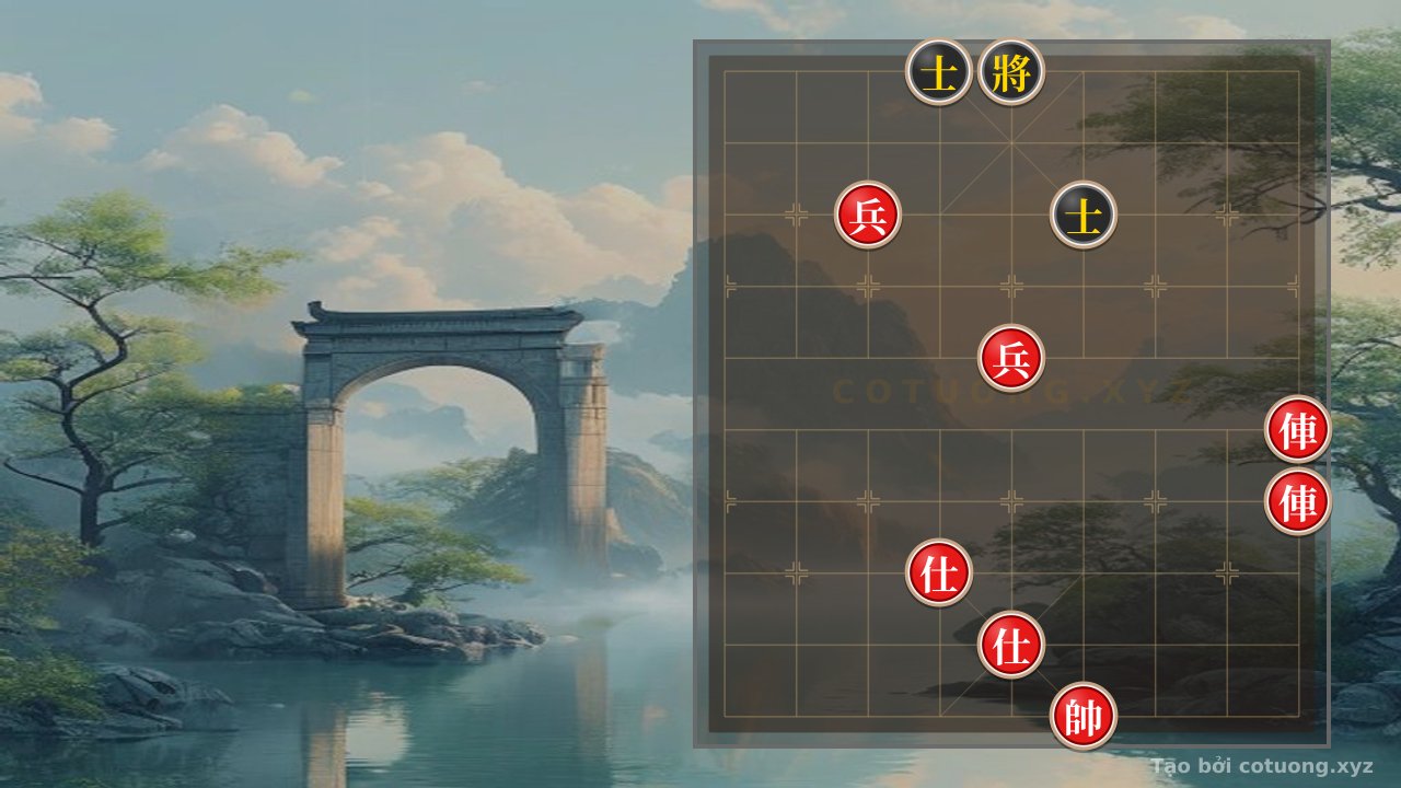 Thế cờ: Xiangqi: The 'Red Chariot Rush' Position - A Lesson in the Uniqueness of the Chariot — Cờ Tướng Online