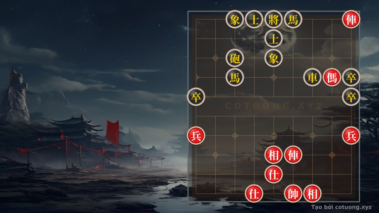 Thế cờ: Defensive Counterattack: Tactics to Neutralize the Red Army's Offensive in the Xiangqi Opening — Cờ Tướng Online