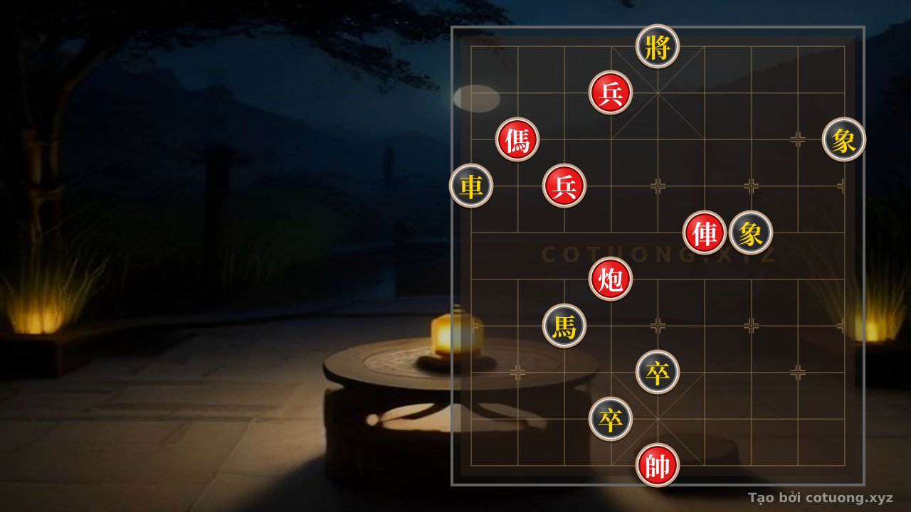 Thế cờ: The Black King's Retreat: Defense Tactics Against the Red Chariot and Black Pawn — Cờ Tướng Online