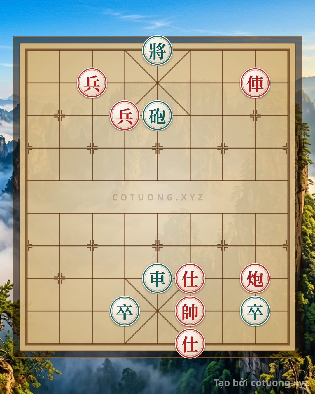 Challenge: Red General's Chess: Breaking the Black Chariot's Siege with the Red Pawn - The 'Horse Trap' Tactical Strike - Can you solve it?