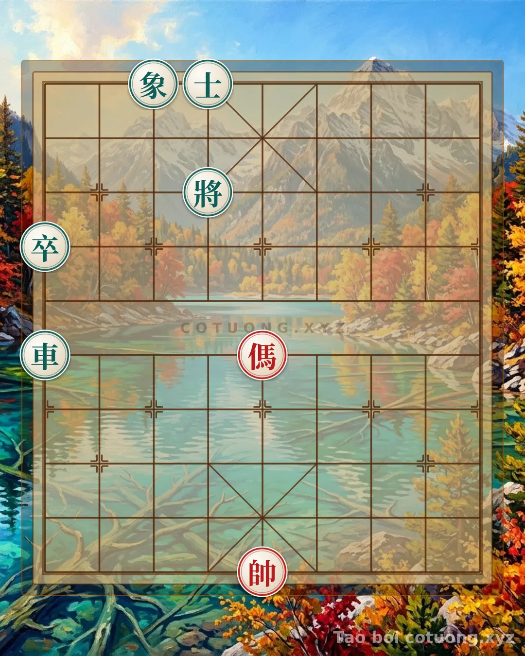 Thế cờ: Xiangqi: Mastering the 'Red Horse Takes Advantage' Strategy - Lessons for Beginners — Cờ Tướng Online