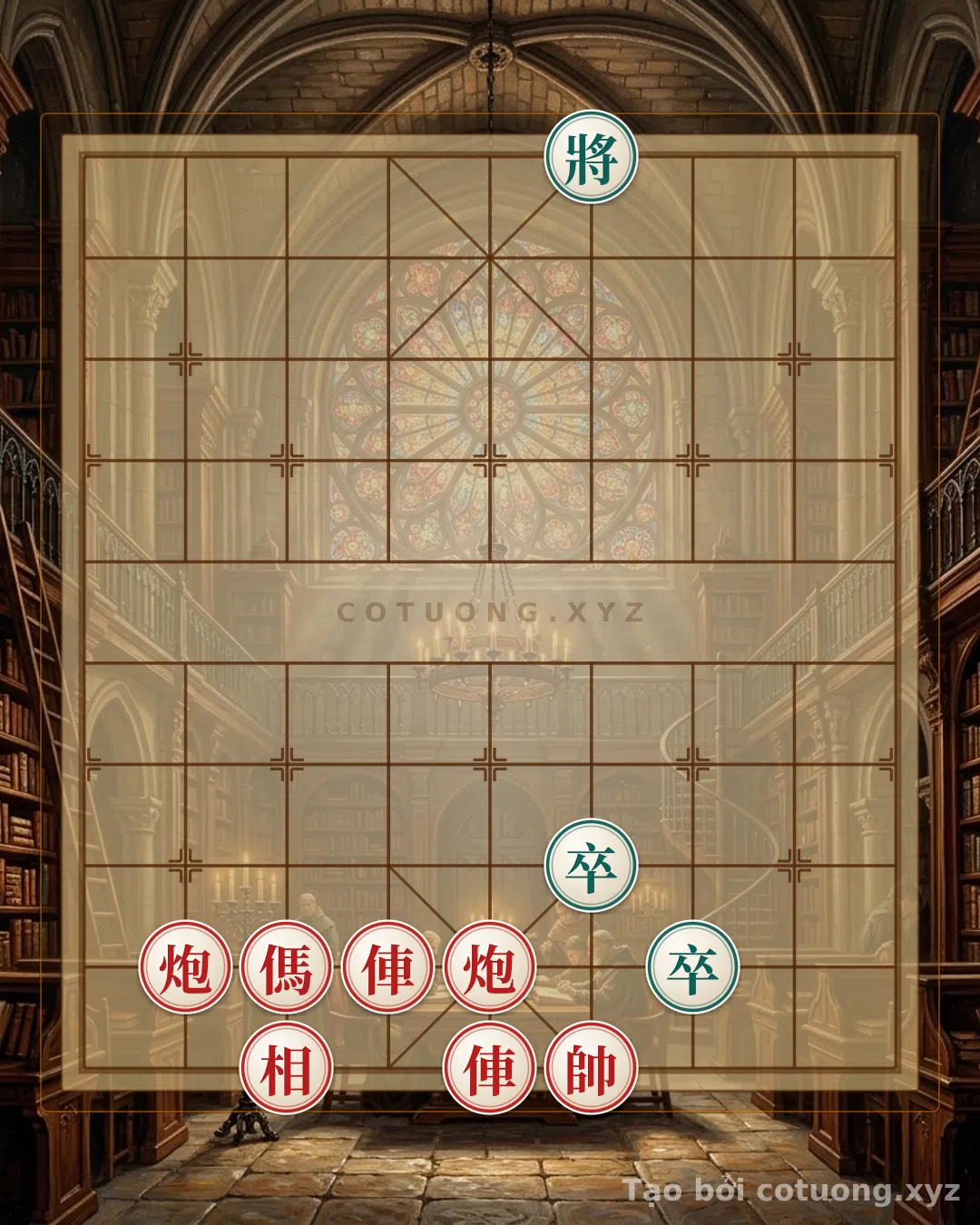 Challenge: The Bloody Exchange: When the Red Chariot Thrusts and the Black General Reveals His Face - Can you solve it?