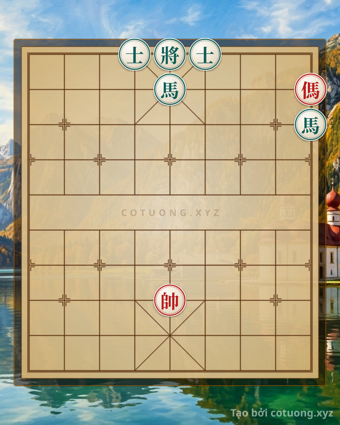 Challenge: Xiangqi: Analyzing the 'Black Horses Breakthrough' Position - Smart Tactics for the Red Player - Can you solve it?