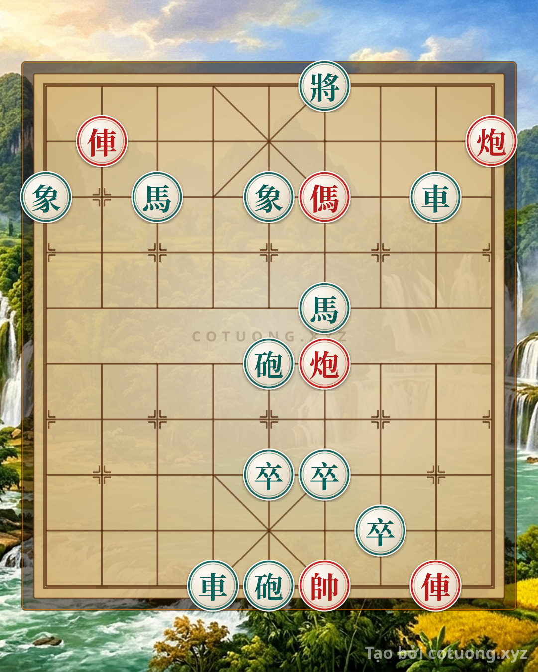 Challenge: The Secret of the Red Chariot Exposed 2: The Red-Black Chessboard Challenges the Mind - Can you solve it?