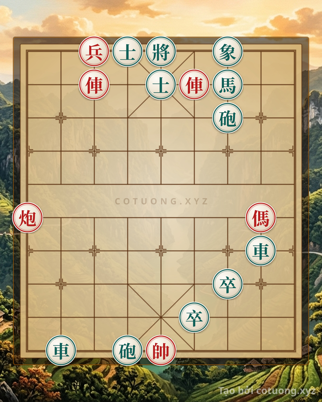 Challenge: Red General's Breakthrough: The Strategy of Sacrificing a Piece to Exploit Black's Mistake - Can you solve it?