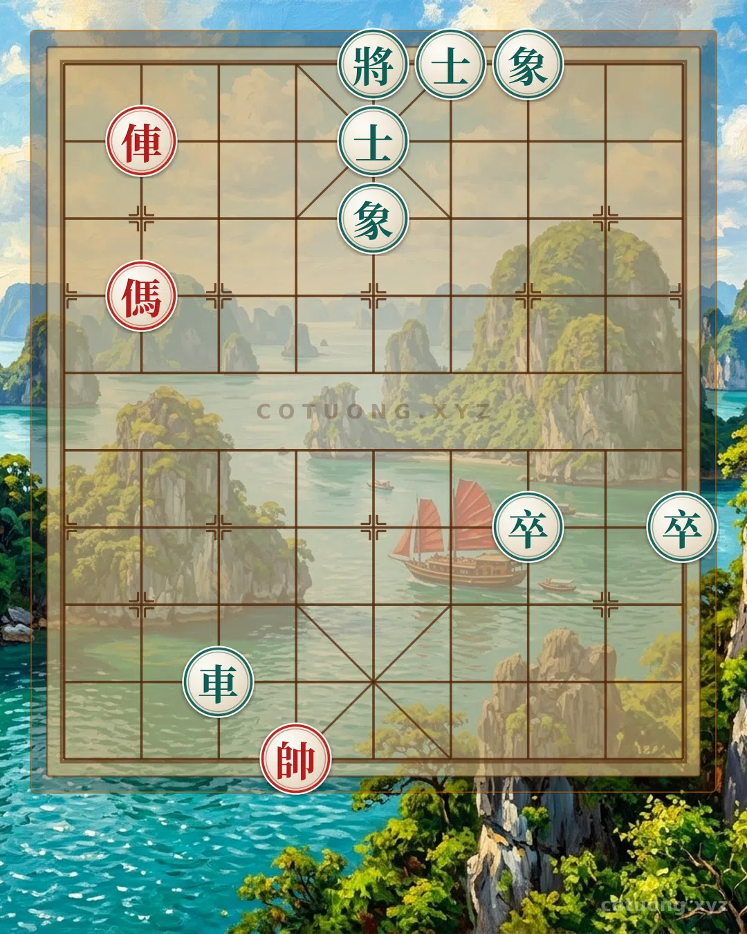 Thế cờ: The Secret to Countering the Black's Advantage in Xiangqi: Analyzing Traps and Counterattack Strategies — Cờ Tướng Online
