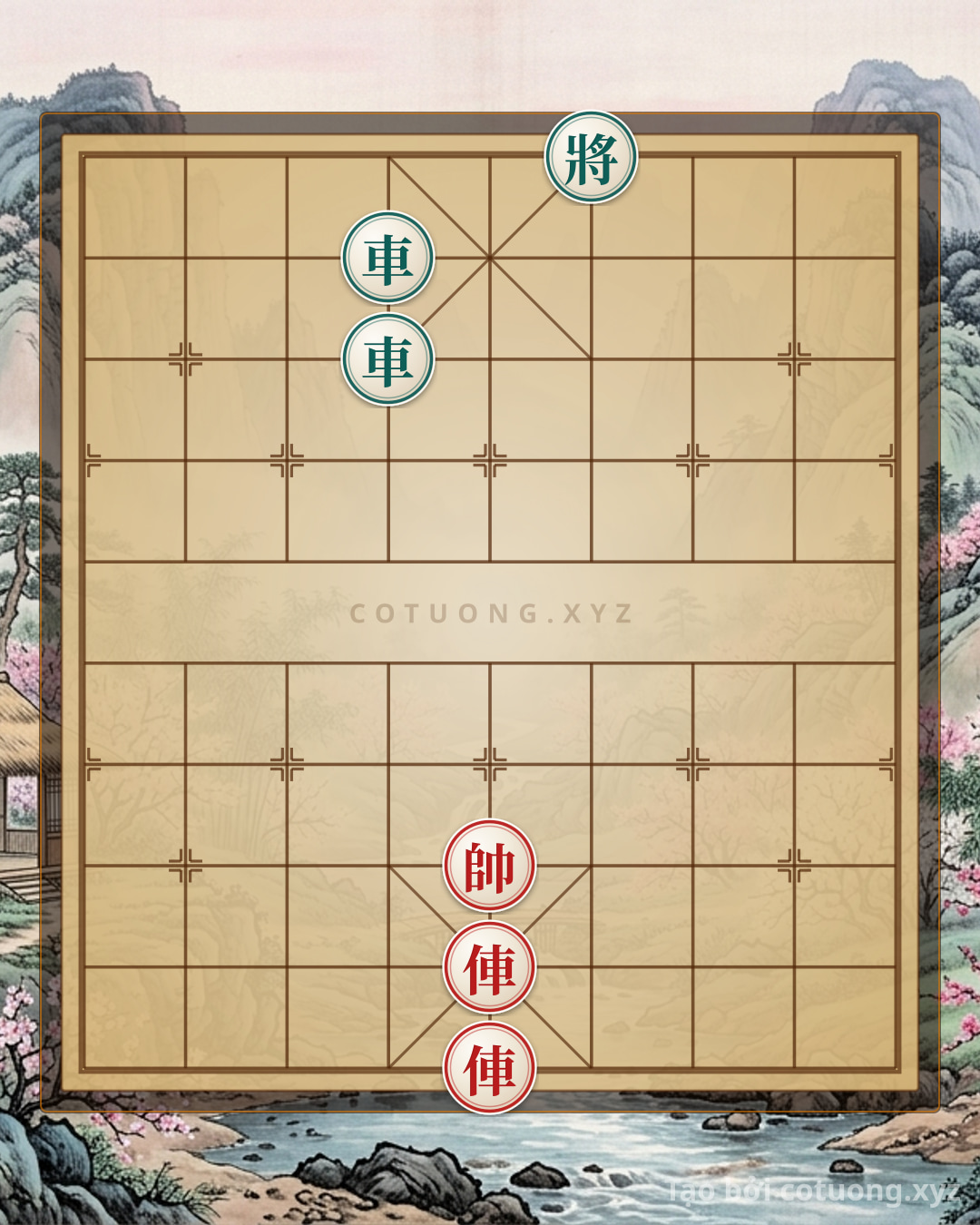 Challenge: Red Rook's Victory: The Flanking Strategy from File 5 in Chinese Chess - Can you solve it?