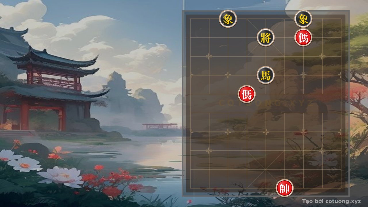 Thế cờ: Xiangqi (Chinese Chess) Strategy: How the Red Horse Alone Can Crush the Black Elephants' Fortress — Cờ Tướng Online