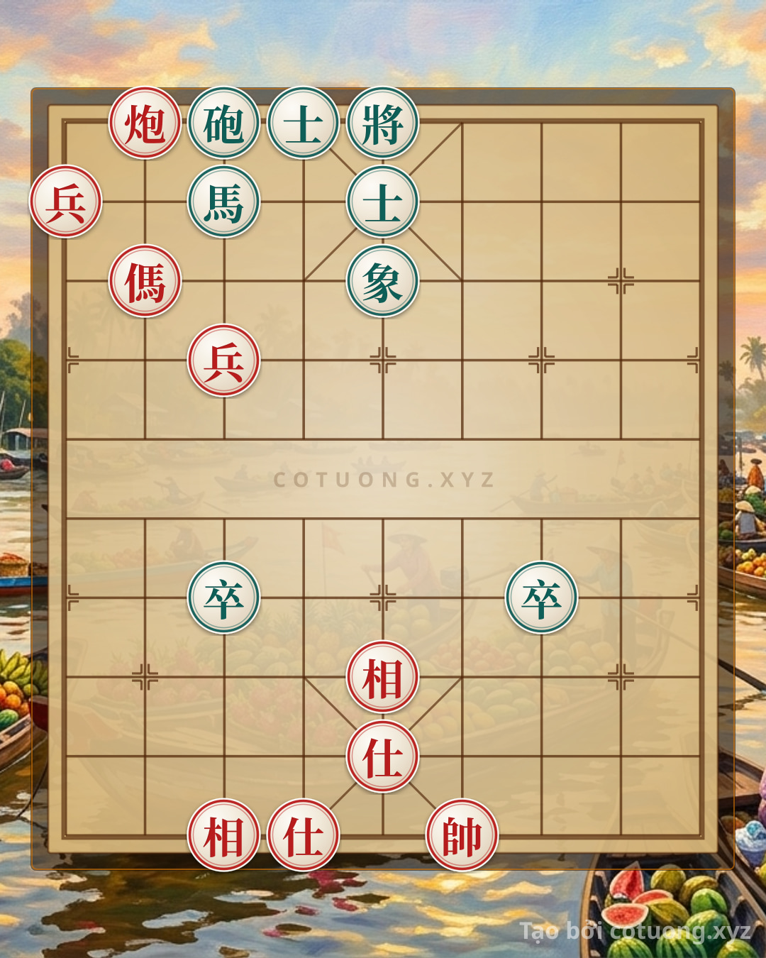 Challenge: The Empty Cannon Break: Mastering Positional Shifts in Xiangqi - Can you solve it?