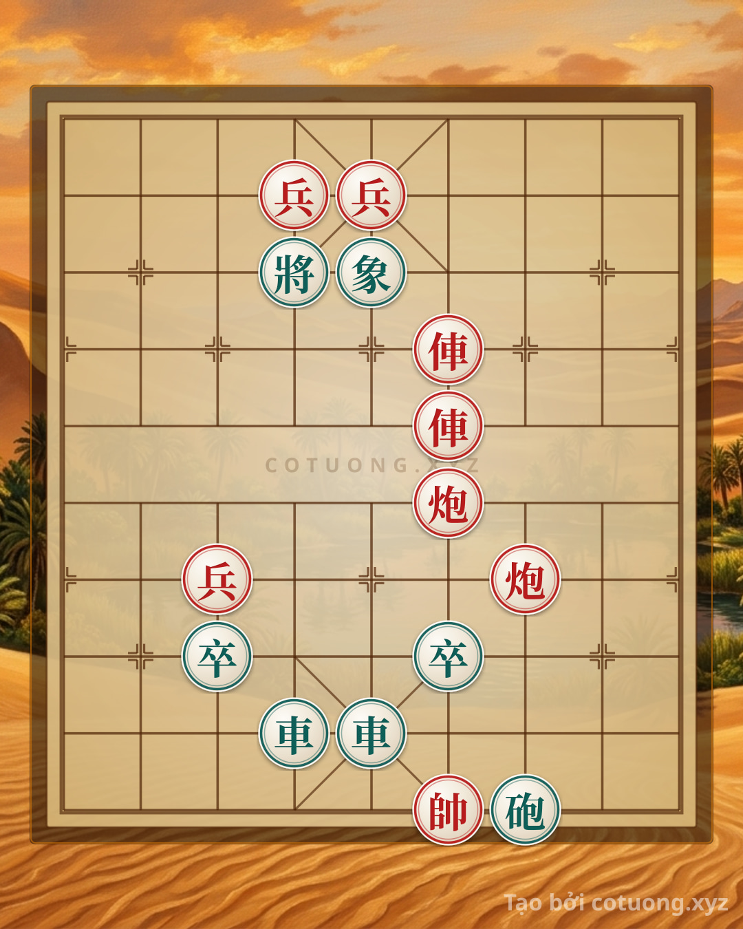 Challenge: The Trap of Eternal Doom: Red Attacks, Black Falls - Can you solve it?