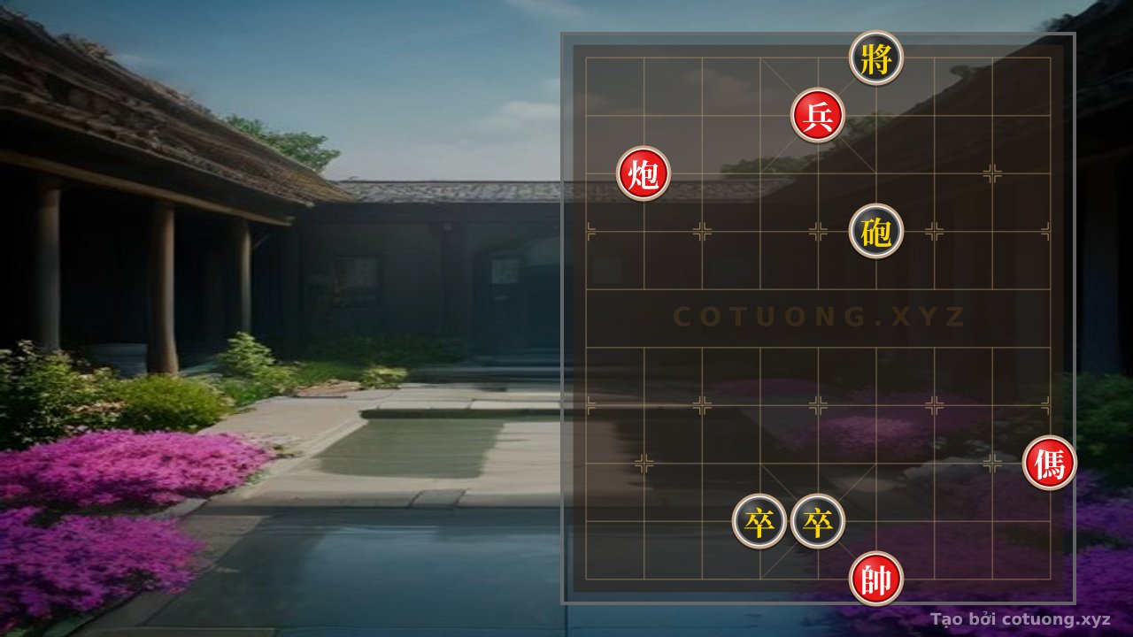 Thế cờ: Subtle Traps in the Red Camp: Cannon and Pawn Ambush — Cờ Tướng Online