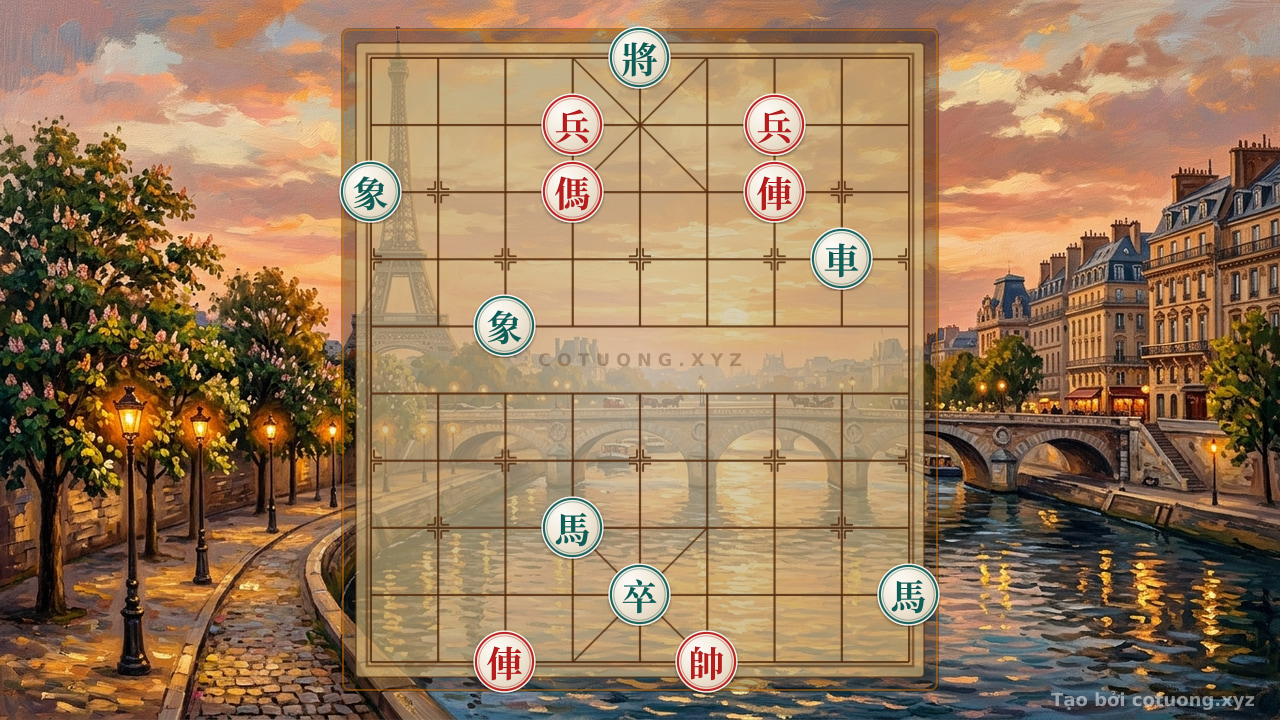 Thế cờ: Xiangqi Strategy: Psychological Pressure Analysis in Chariot-Pawn Endgames — Cờ Tướng Online