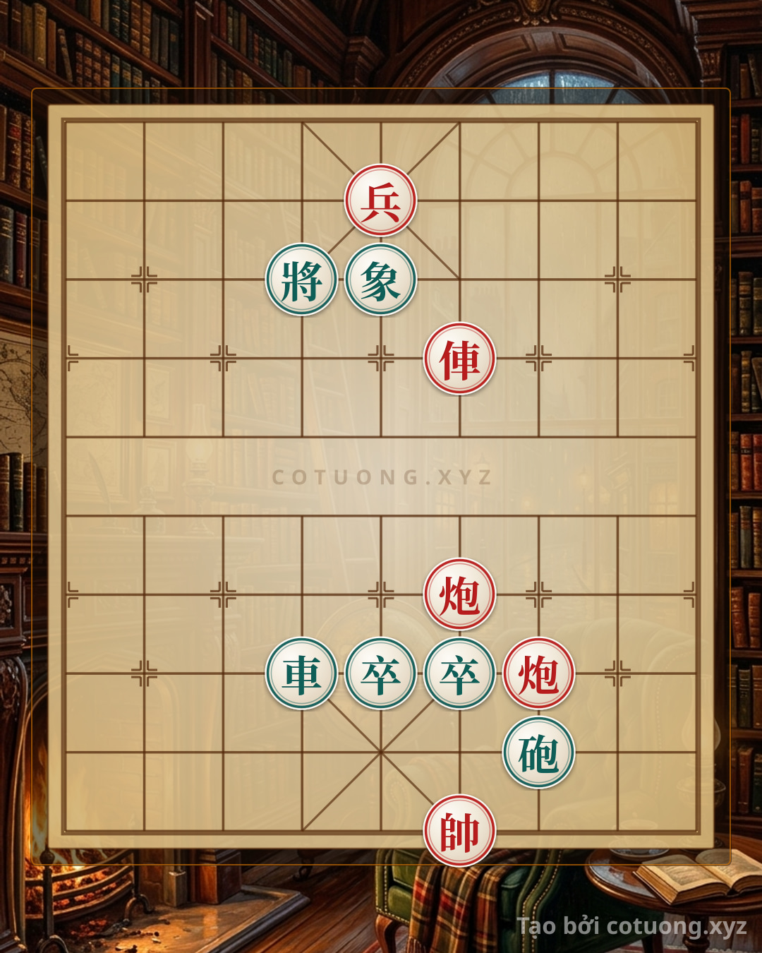 Challenge: Red Pawn on File 5 Rank 9: Defensive Counterattack Strategy in Xiangqi - Can you solve it?