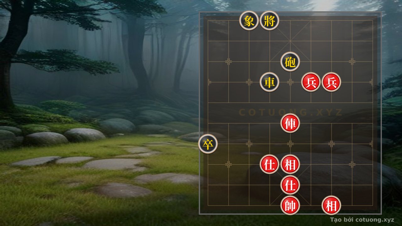 Thế cờ: How Should Red Respond? Analyzing Black Rook's Line 4 Rank 7 Tactics in Xiangqi — Cờ Tướng Online