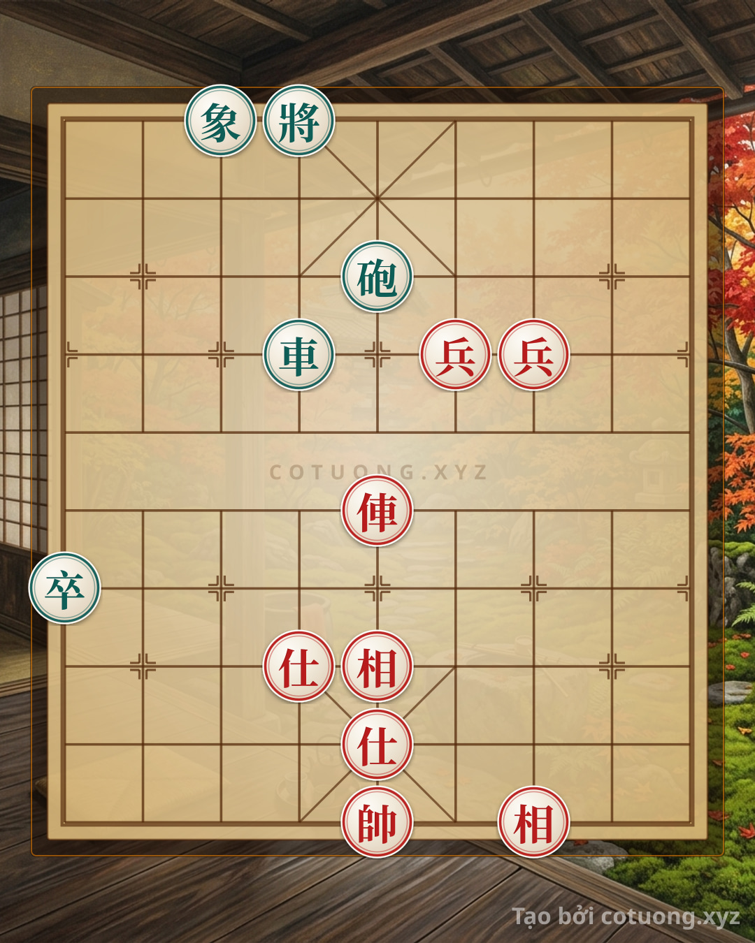 Challenge: How Should Red Respond? Analyzing Black Rook's Line 4 Rank 7 Tactics in Xiangqi - Can you solve it?