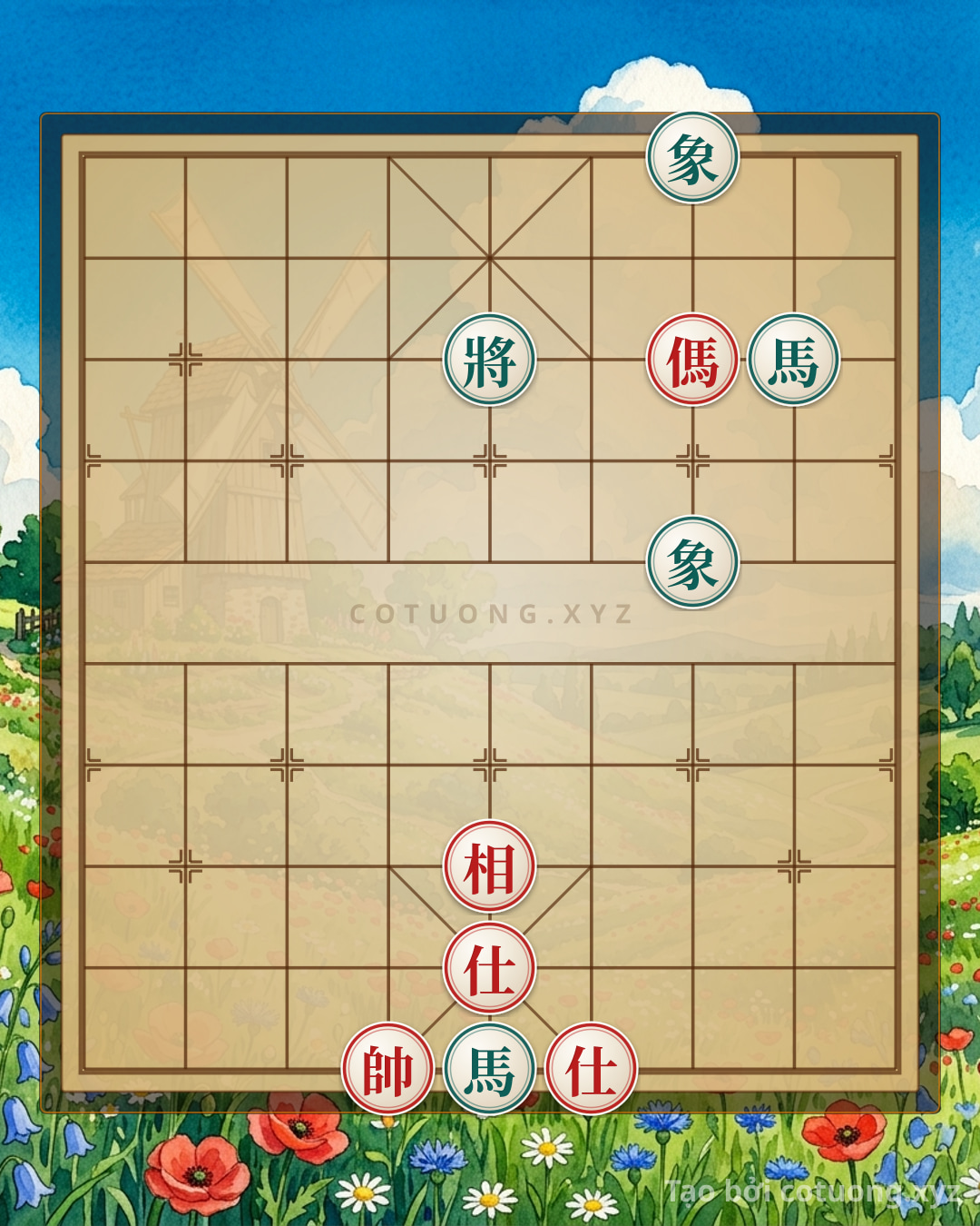 Challenge: The 'Knight's Noon Stall' Secret - Securing Victory with Black in One Move - Can you solve it?