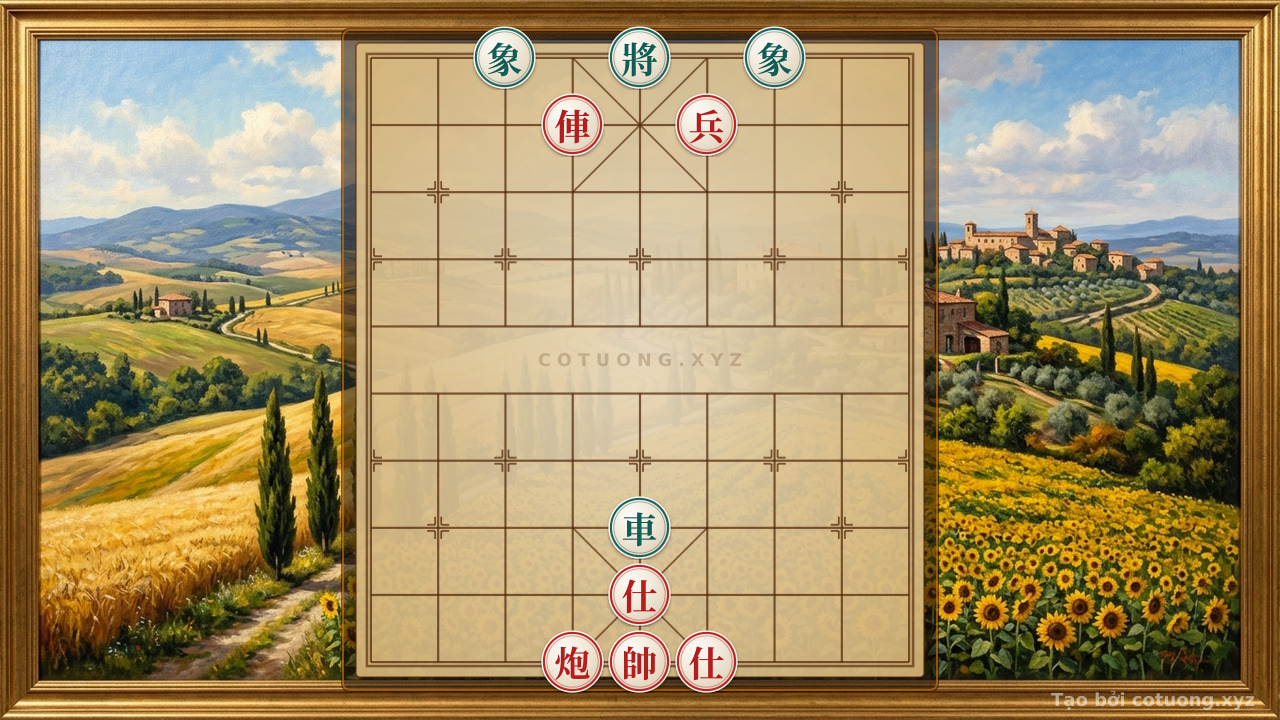 Thế cờ: The Mysterious Xiangqi Position: Can the Red Chariot Escape or Be Trapped? — Cờ Tướng Online