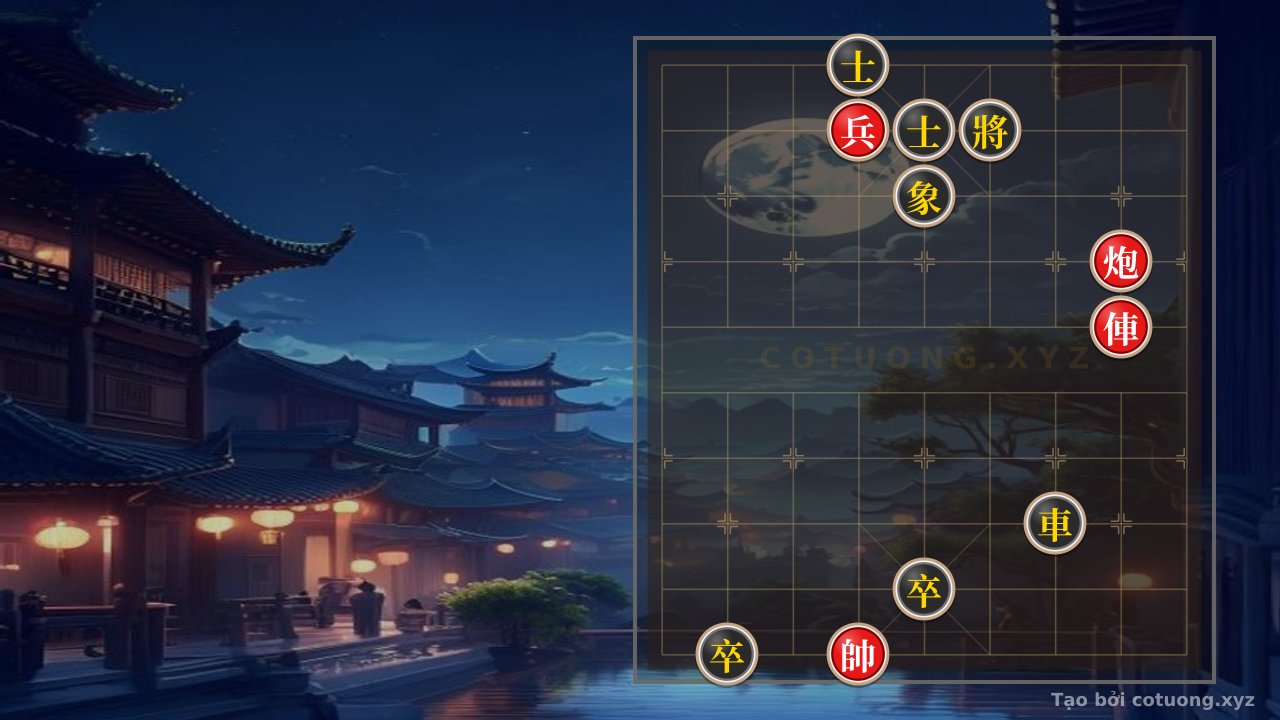 Thế cờ: Endgame Mastery: Rook Cannon vs Rook 2 Pawns 2 Advisors - Winning Strategies — Cờ Tướng Online