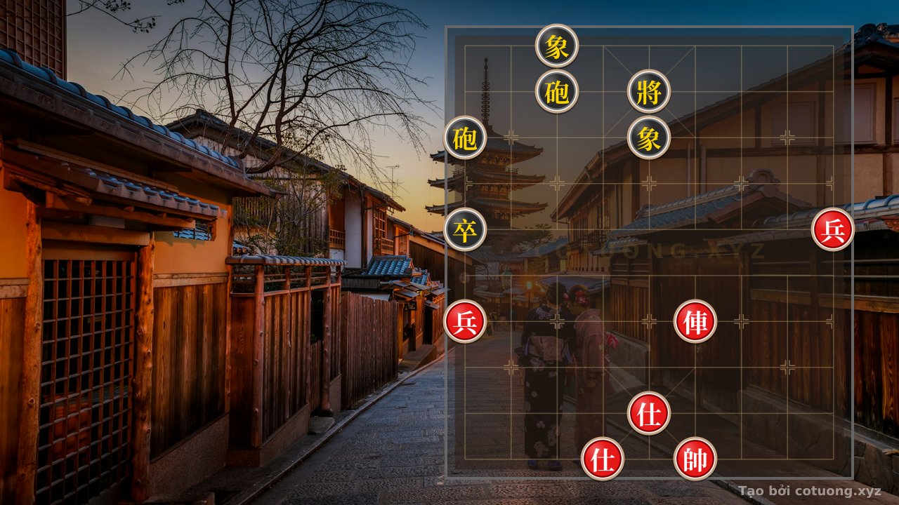 Thế cờ: The Secret to Winning Xiangqi with 2 Rooks and 2 Advisors: Defeating 2 Cannons, 2 Elephants Like the Battle of Xich Bi — Cờ Tướng Online