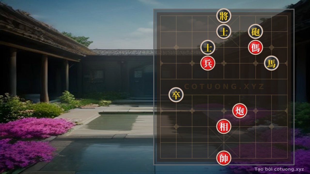 Thế cờ: Red Army's Counterattack: Complete Victory with Double Horse Sacrifice — Cờ Tướng Online
