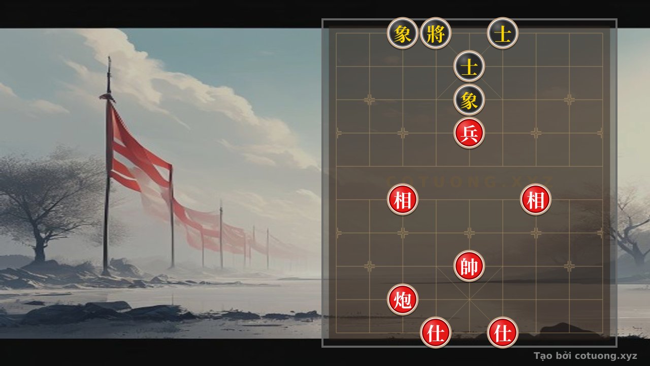 Thế cờ: Red General's Deadly Trap: Black's Godlike Pitfall and Suicidal Tactics — Cờ Tướng Online