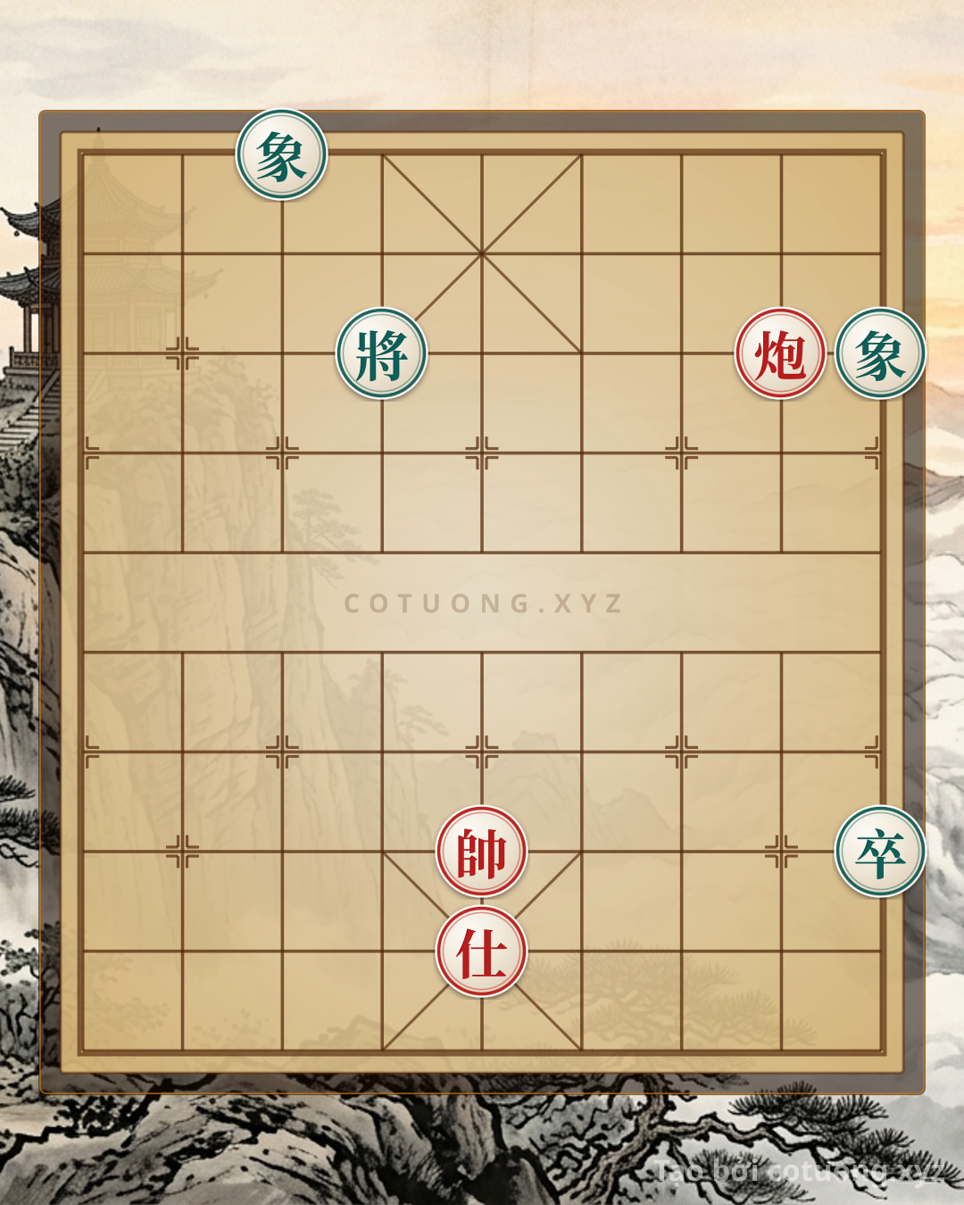 Challenge: Red General's Breakthrough: Mastering the Art of the Cannon-Elephant Strategy - Can you solve it?