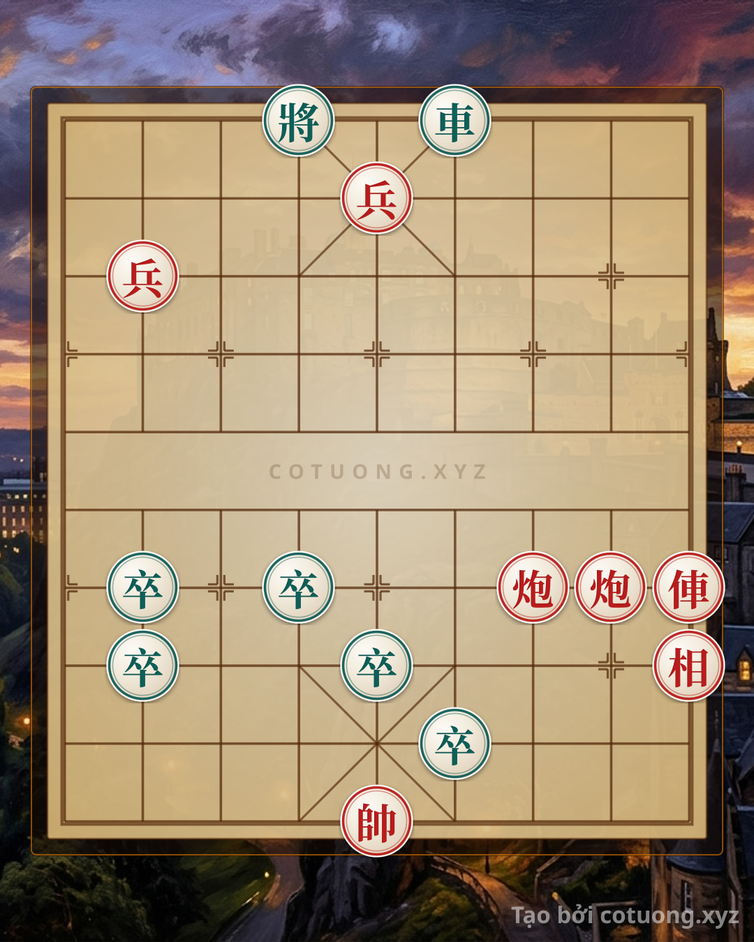 Challenge: Red General Chess: The Classic 'Sát Pháp' Strategy to Defeat the Black Chariot in 5 Moves - Extremely Effective Basic Skills - Can you solve it?