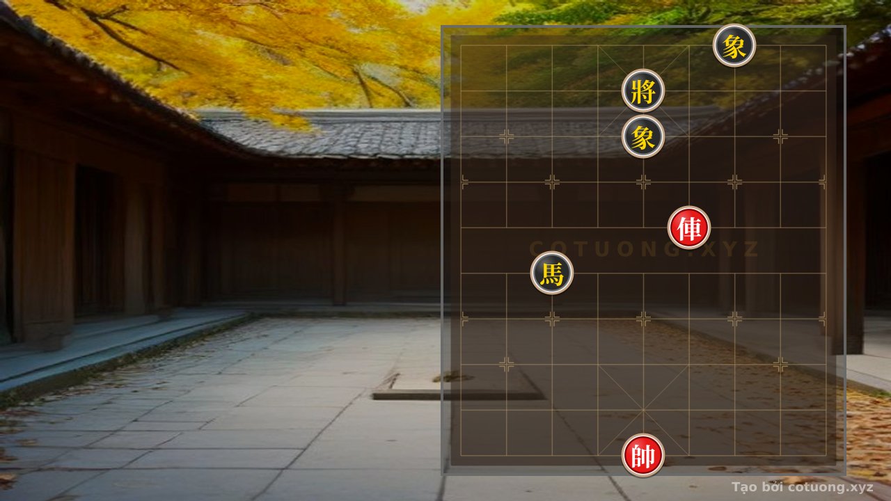 Thế cờ: Xiangqi Position Analysis: Evaluating the Red General's Strategy — Cờ Tướng Online