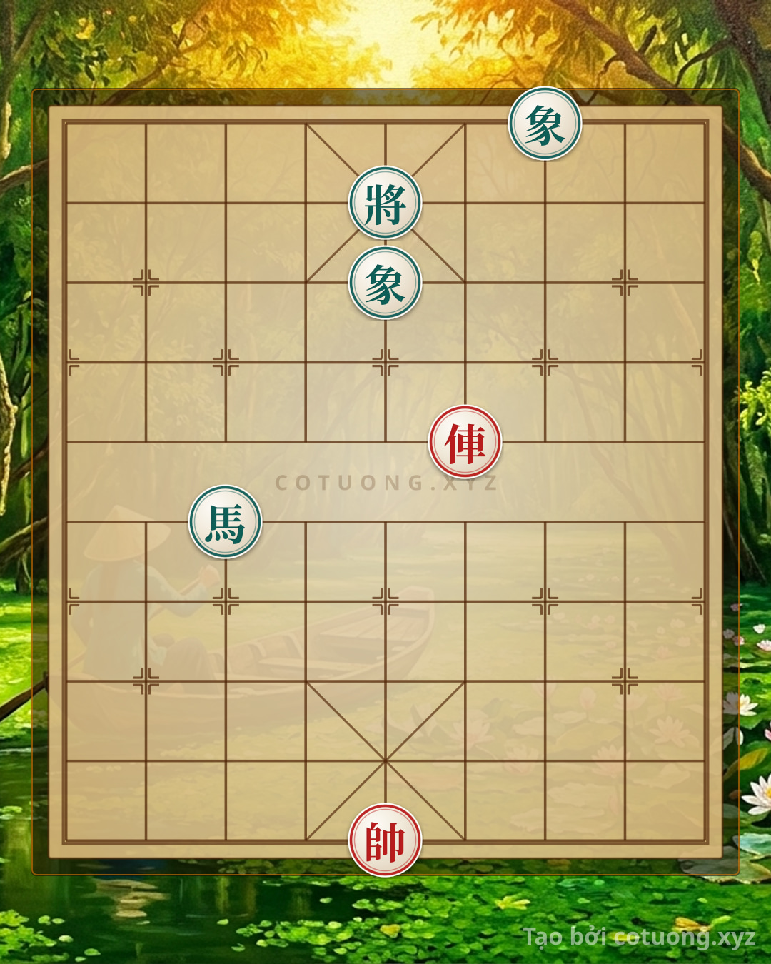Challenge: Xiangqi Position Analysis: Evaluating the Red General's Strategy - Can you solve it?