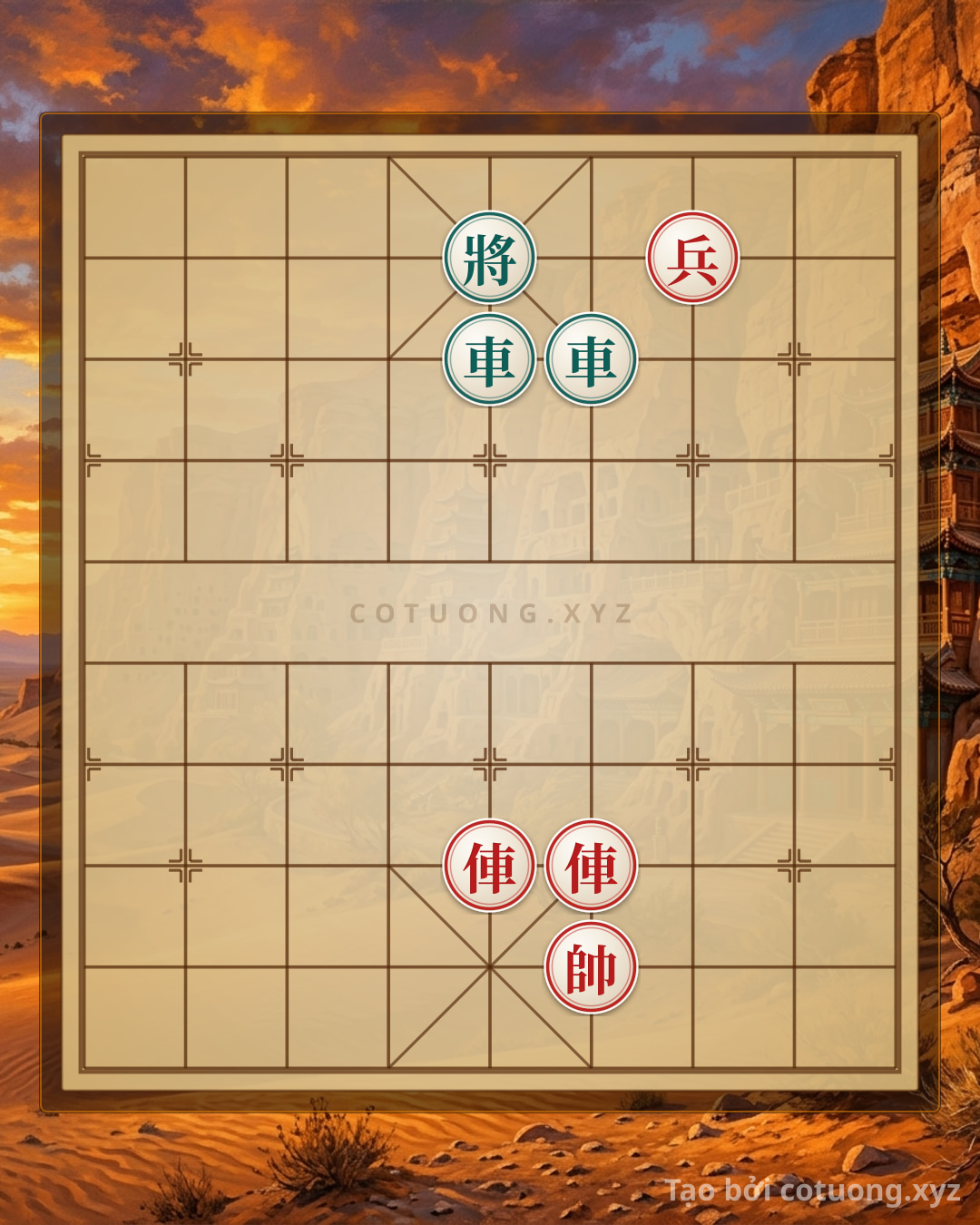 Challenge: Chess Master: The Tale of the Red Pawn and the Black General - Can you solve it?