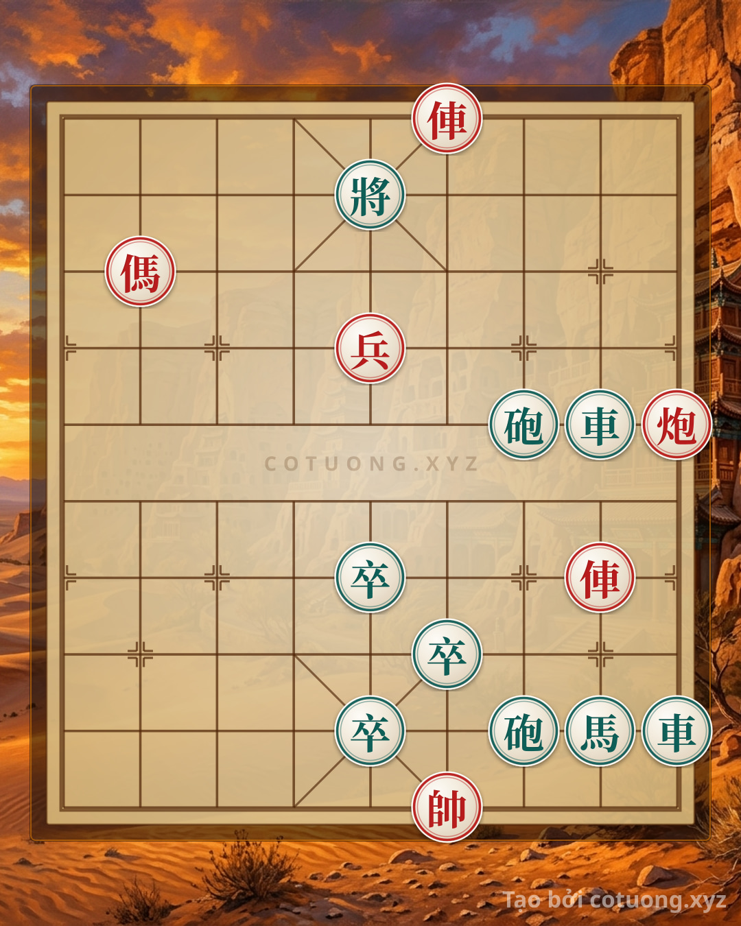 Challenge: The Secret of 'Single Rook Counterattack': How the Red Side Flips the Board in One Move - Can you solve it?