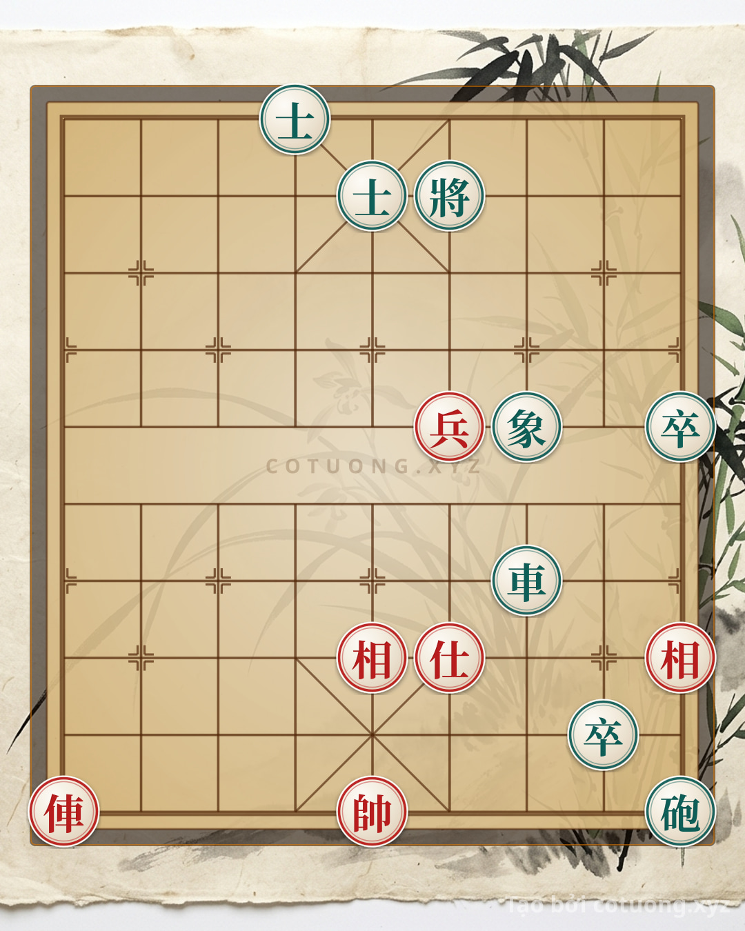 Challenge: Xiangqi Strategy: The Art of Countering the Red Chariot on File 9, Rank 1 - Can you solve it?
