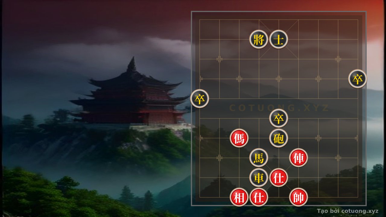 Thế cờ: Xiangqi Opening: Double Horse Legs, Red Rook Retreats 4-3 - Tactical Tips for the Red Player — Cờ Tướng Online