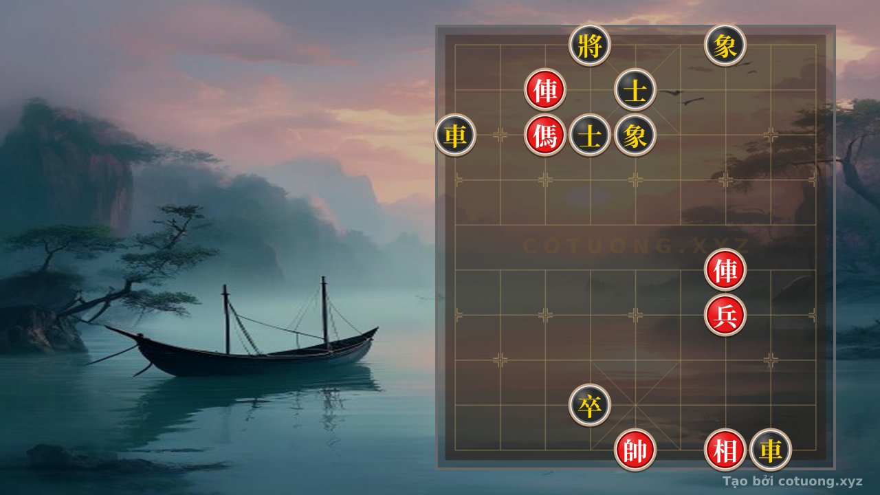 Thế cờ: Red Rook Trapped: How Black Breaks the Double Red Rook Strategy in Chinese Chess — Cờ Tướng Online