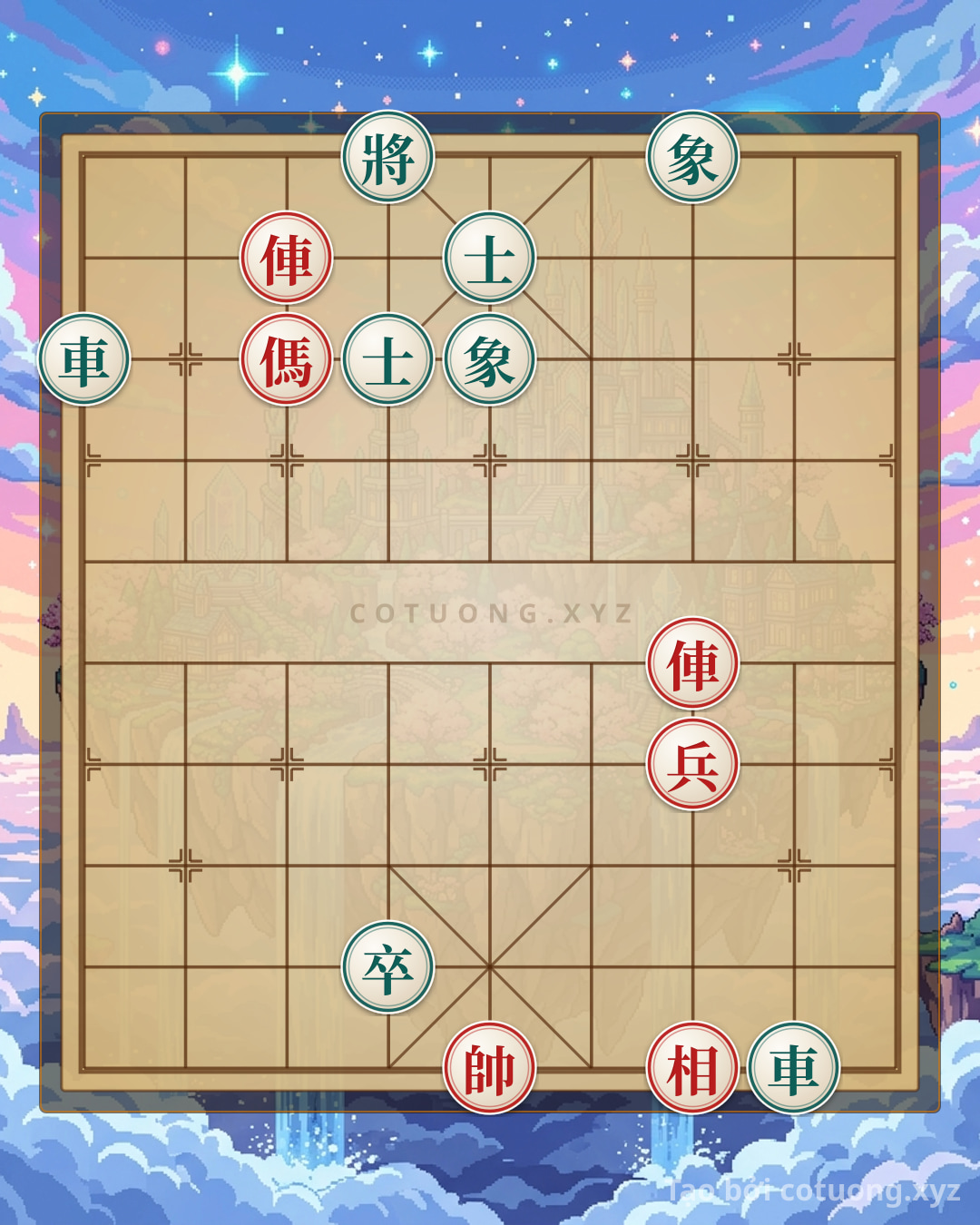 Challenge: Red Rook Trapped: How Black Breaks the Double Red Rook Strategy in Chinese Chess - Can you solve it?
