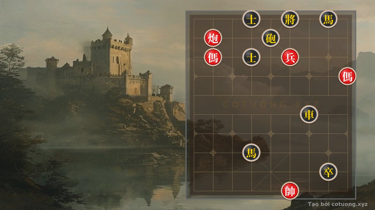 Thế cờ: Xiangqi Master's Secret: The Decisive Move from Rook 8, Rank 9 — Cờ Tướng Online