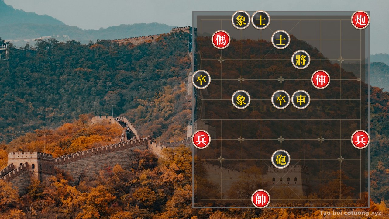 Thế cờ: The Classic Endgame: Rook-Cannon-Horse 2 Pawns vs. Rook-Cannon 2 Pawns - When Every Move is a Blade of Precision — Cờ Tướng Online