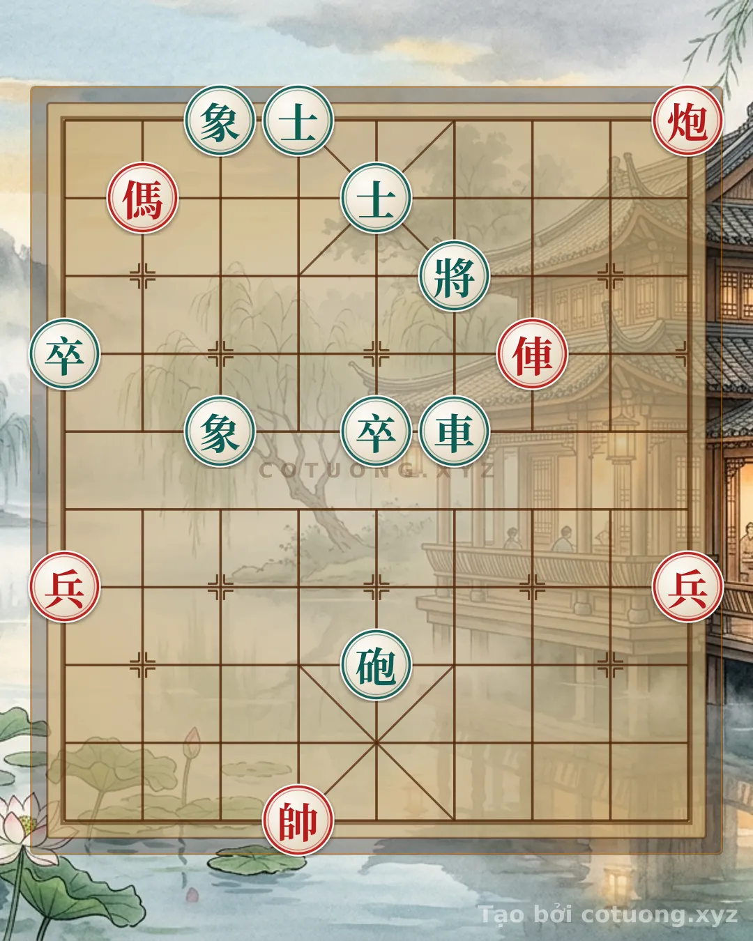 Challenge: The Classic Endgame: Rook-Cannon-Horse 2 Pawns vs. Rook-Cannon 2 Pawns - When Every Move is a Blade of Precision - Can you solve it?