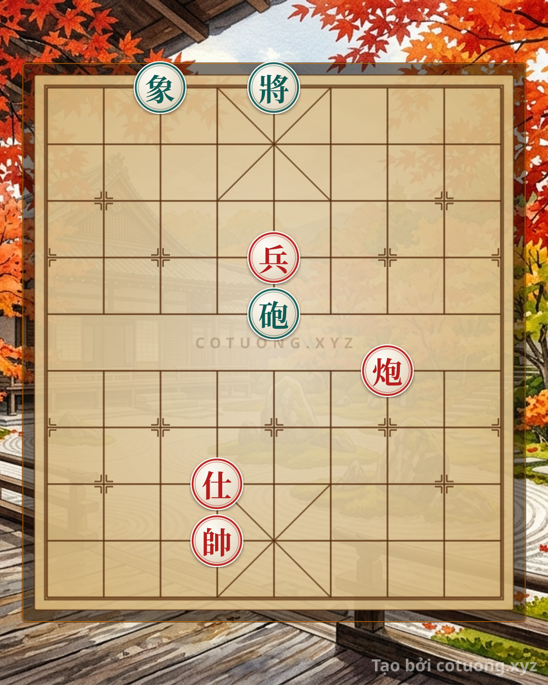 Challenge: The Art of Defense and Counterattack in the 'Black Cannon on File 5, Rank 6' Formation - Vietnamese Chess - Can you solve it?