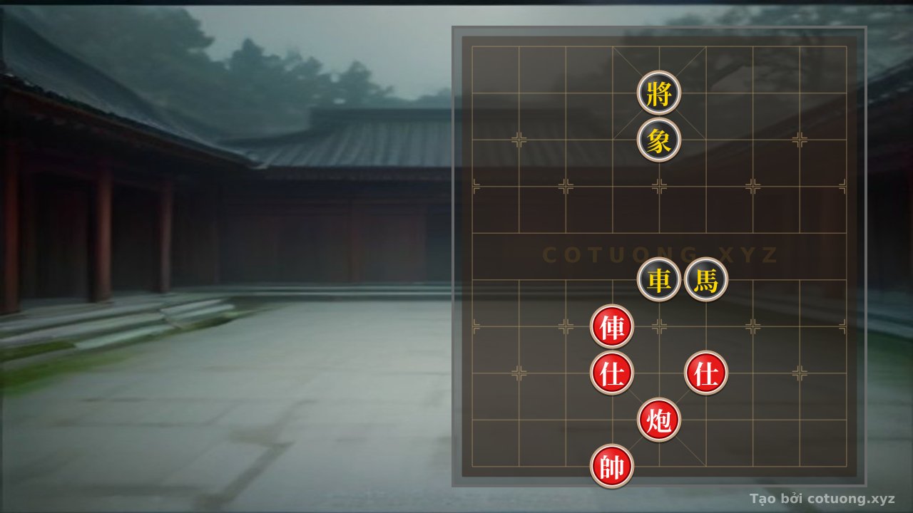 Thế cờ: The Master's Xiangqi Formation: Uniqueness and Harmony — Cờ Tướng Online