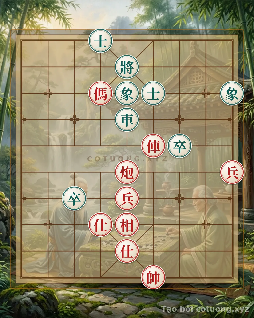 Challenge: Ancient Chess Mystery: When the Red Chariot, Cannon, and Horse Besiege the Black General in a Web of Enigmatic Tactics - Can you solve it?