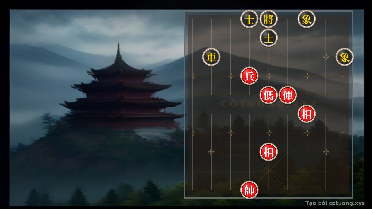 Thế cờ: Red General vs. Black Chariot: Strong Defensive Tactics — Cờ Tướng Online